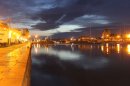 Port de Cherbourg de nuit